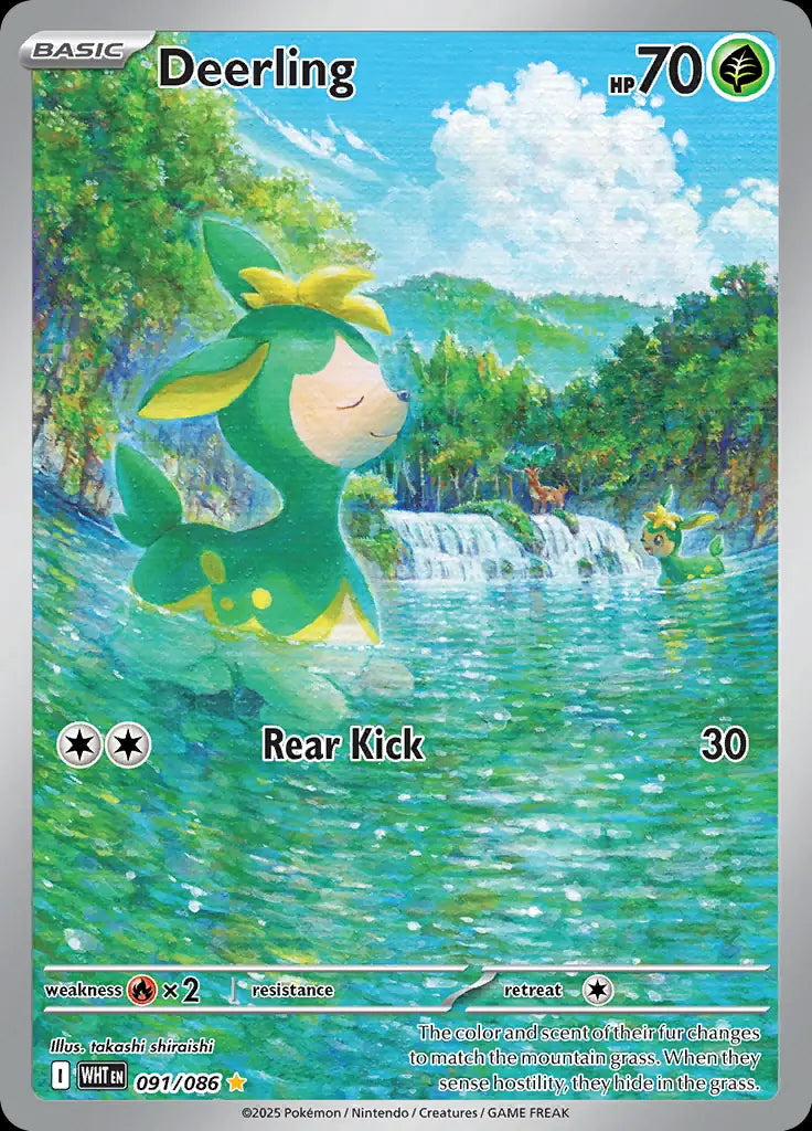 White Flare Deerling #91